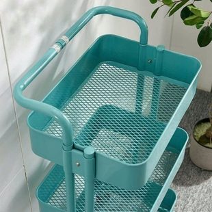 卫生间零食移动多层小推车置物架头收纳储物架厨房落地卧室床浴室
