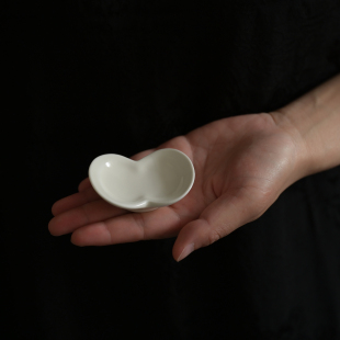 三分静 宝筷子架托茶道具茶针架托筷置勺子架托 元