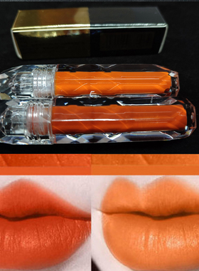 口红橘色系唇釉胡萝卜阿宝色哑光奶油正橘红桔色橙色系亮橙黄南瓜