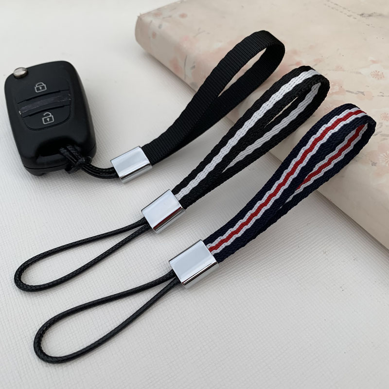 1cm宽尼龙织带钥匙扣挂绳
