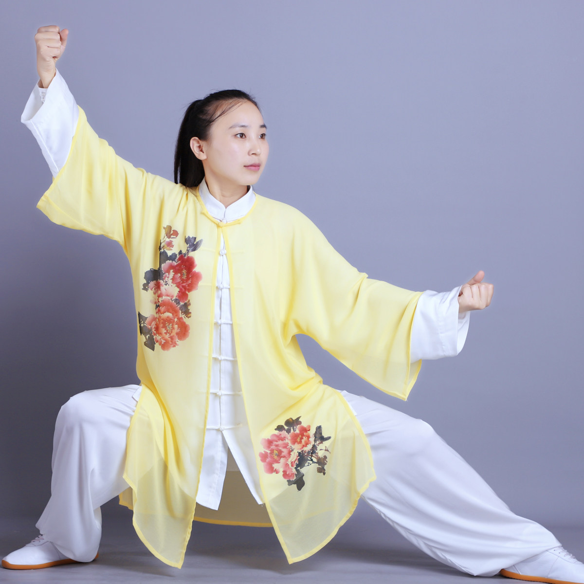 加长外披坎肩比赛服表演服中长款