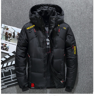 24新款GM秋冬保暖钓鱼服防寒羽绒服长袖加厚白鹅毛上身外套