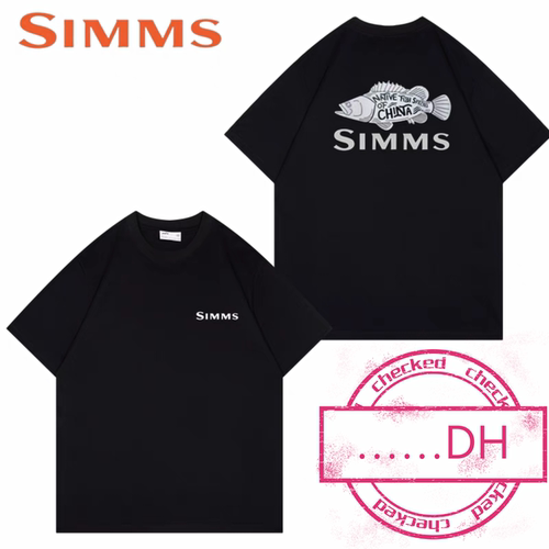 出口SIM潮牌路亚钓鱼服防