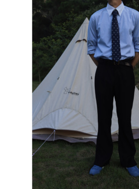 Planet  黑色高腰复古百搭微喇叭裤休闲长裤西裤男女款