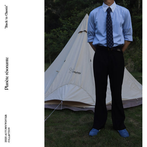 高腰微喇叭黑色西裤复古休闲黑色