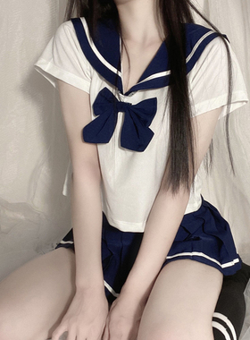 性感清纯学生JK百褶裙超短裙制服夜店女仆水手服角色扮演制服套装