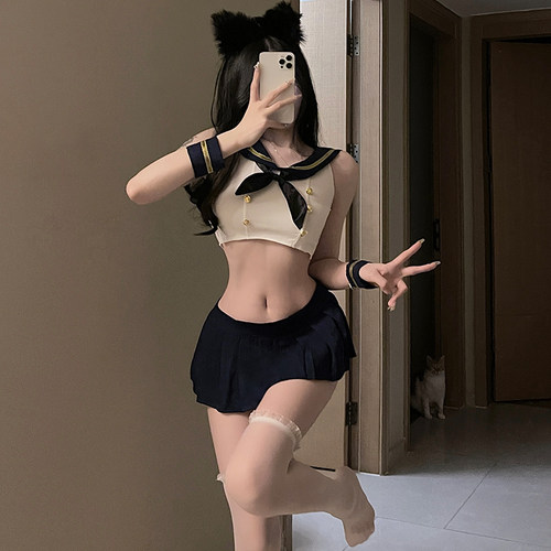 性感jk制服纯欲辣妹水手服