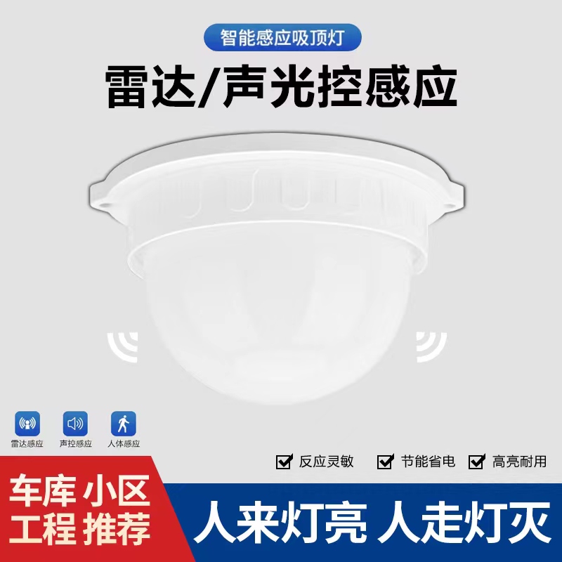 雷达声光控延时感应灯