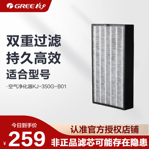 Gree/格力空气净化器KJ350G-B01滤网滤芯
