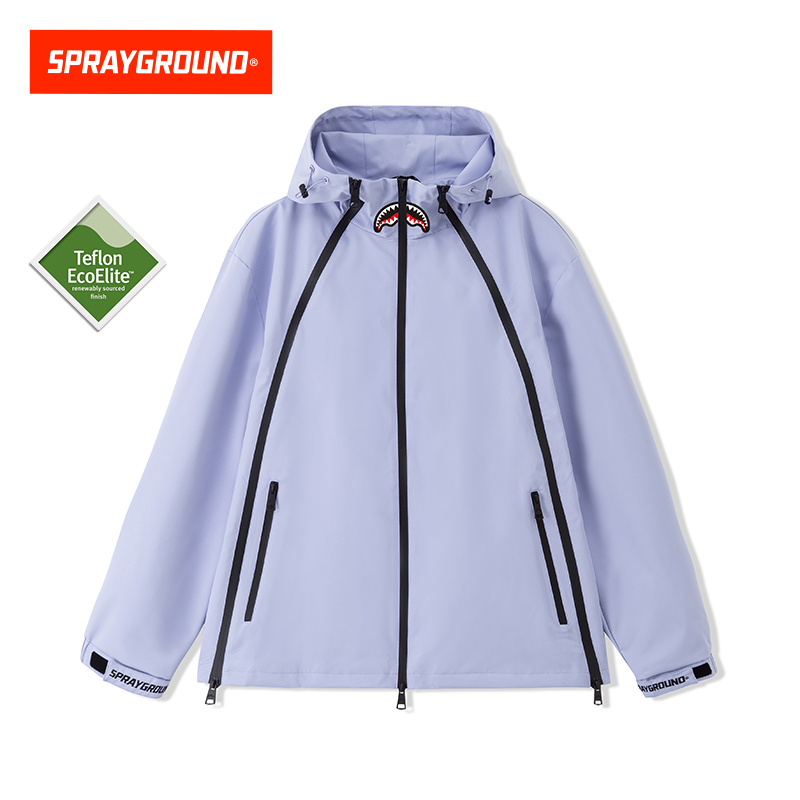 SprayGround秋季鲨鱼嘴夹克防水