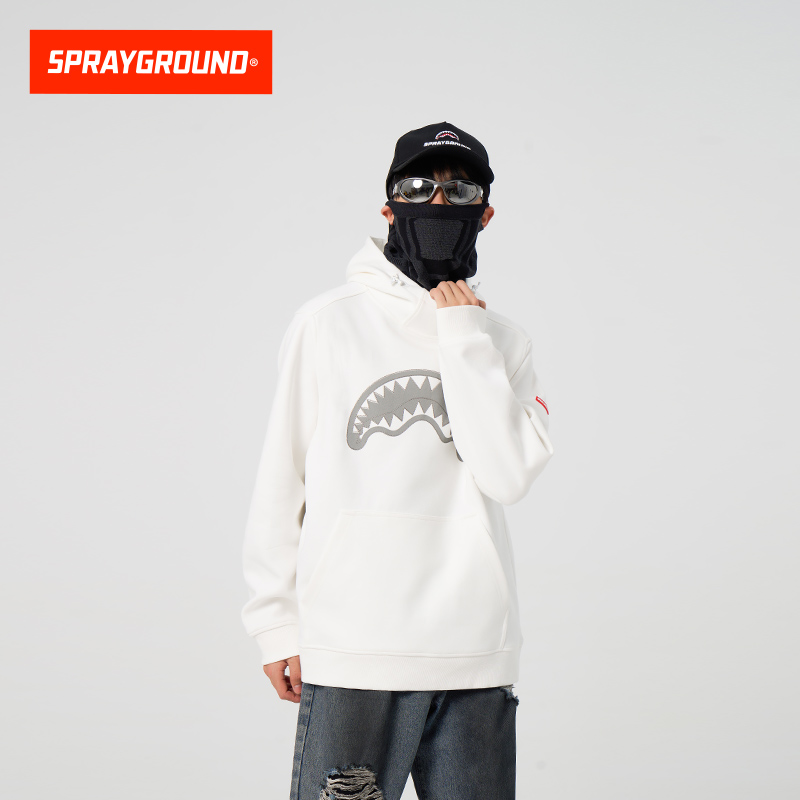 SprayGround鲨鱼嘴经典连帽卫衣