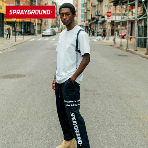 SG鲨鱼嘴街头小熊百搭圆领T恤