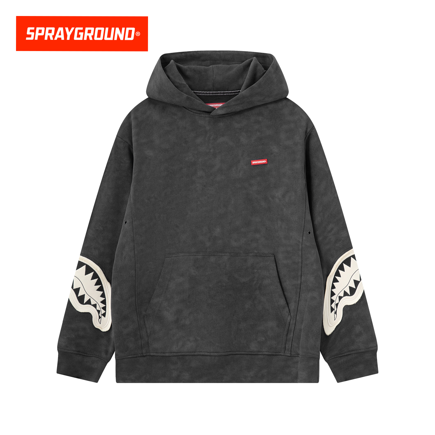 SprayGround鲨鱼嘴连帽套头卫衣