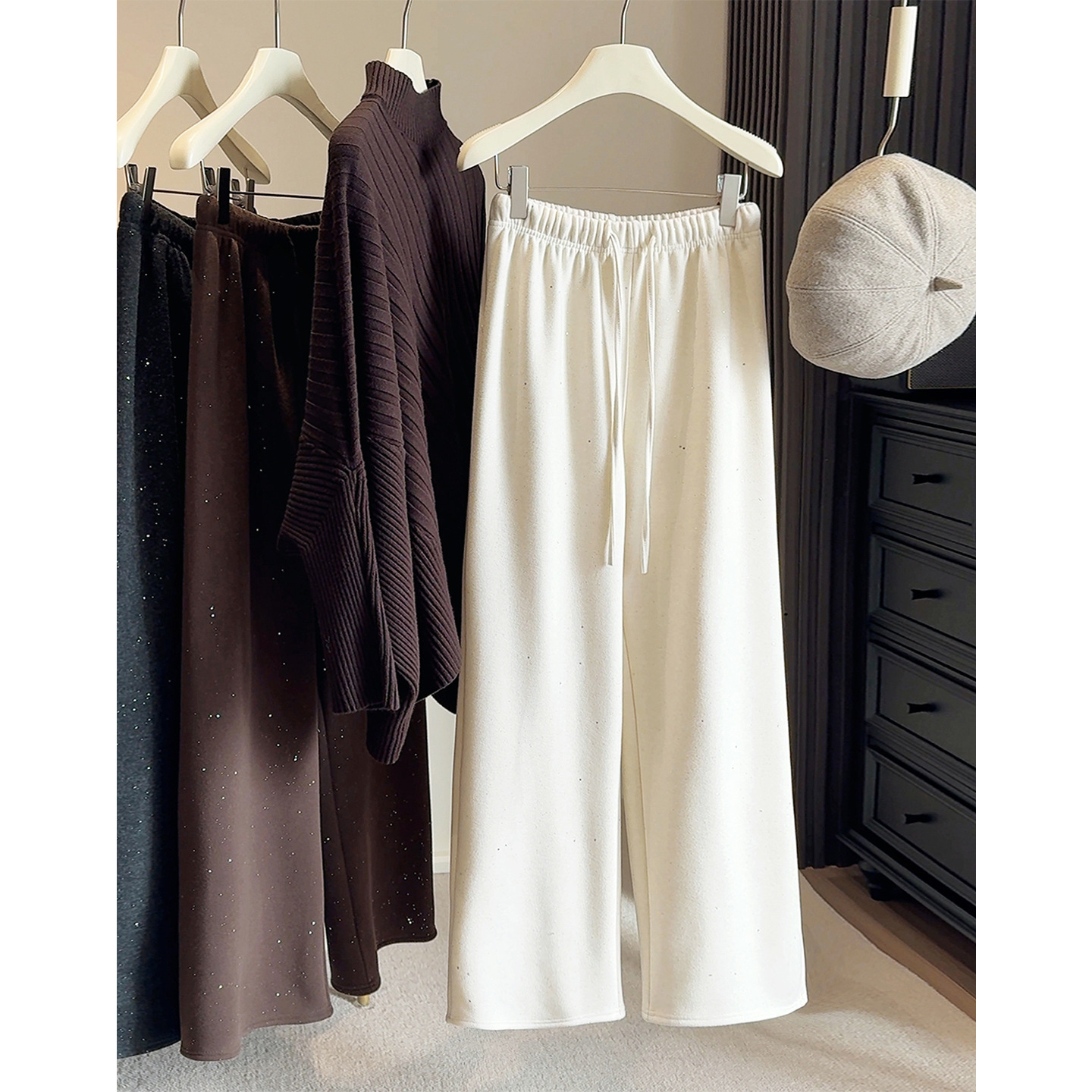 买过她家好几条休闲裤真的好好穿