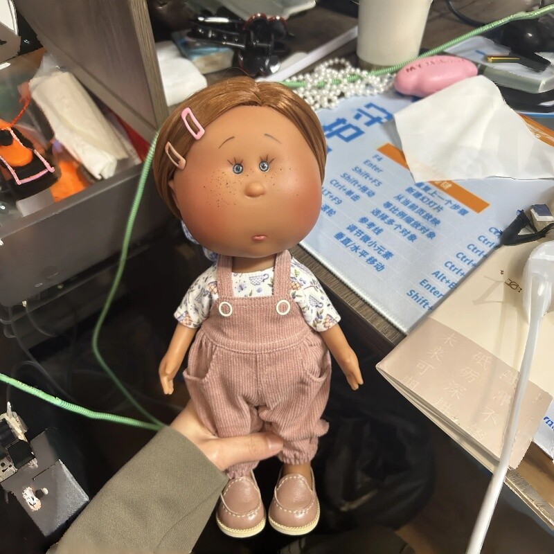 西班牙土豆娃娃mia24cm公仔裸娃套装华德夫手工女土豆娃娃西班牙