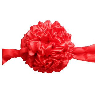 开业庆典剪彩花球剪彩用品 颁奖托盘托盘布剪彩金剪刀剪彩大红花