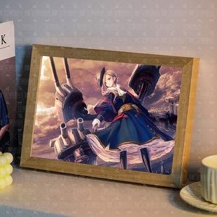 碧蓝航线胡德周边灯光画动漫二次元卡通客厅立牌厕所卫生间小夜灯