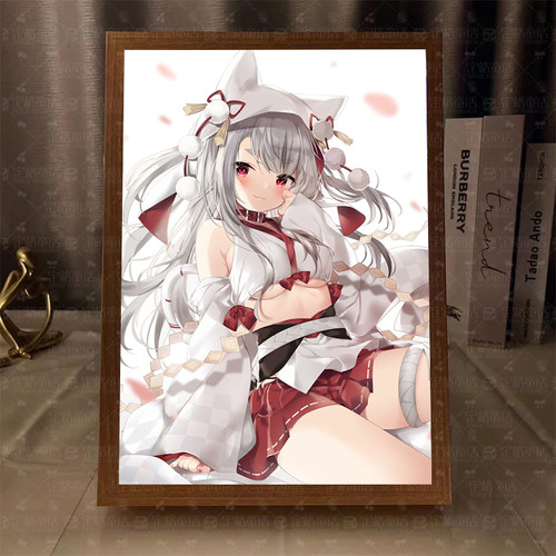 碧蓝航线夕立周边灯光画电竞房间卧室床头发光客厅餐厅立牌小夜灯