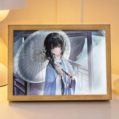满穗周边灯光画饿殍：小夜灯摆件创意生日礼物明末千里行手办吧唧