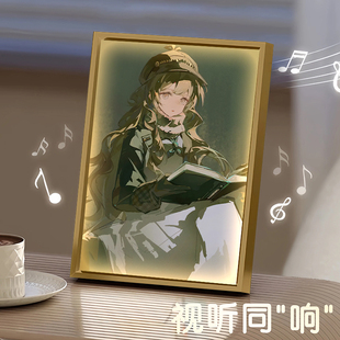 重返1999马库斯周边灯光画手办蓝牙音箱音响摆件灯箱小夜灯