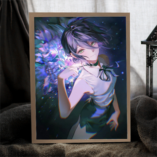 链锯人电锯人蕾塞周边灯光画送朋友生日礼物手办谷子电竞房小夜灯