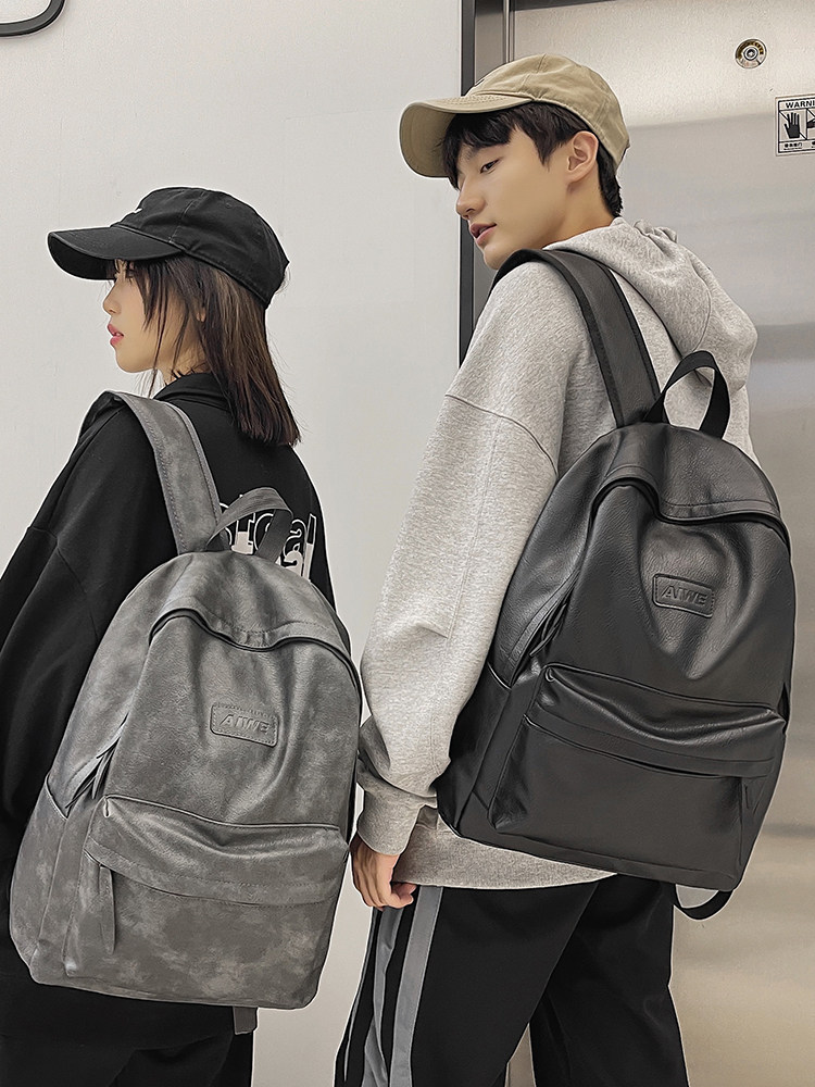 BACKPACK MENS 2024 NEW STUDENT LARGE CAPACITY TRAVEL BACKPACK MENS MIDDLE SCHOOL HIGH SCHOOL COLLEGE STUDENT SCHOOL BAG WOMEN