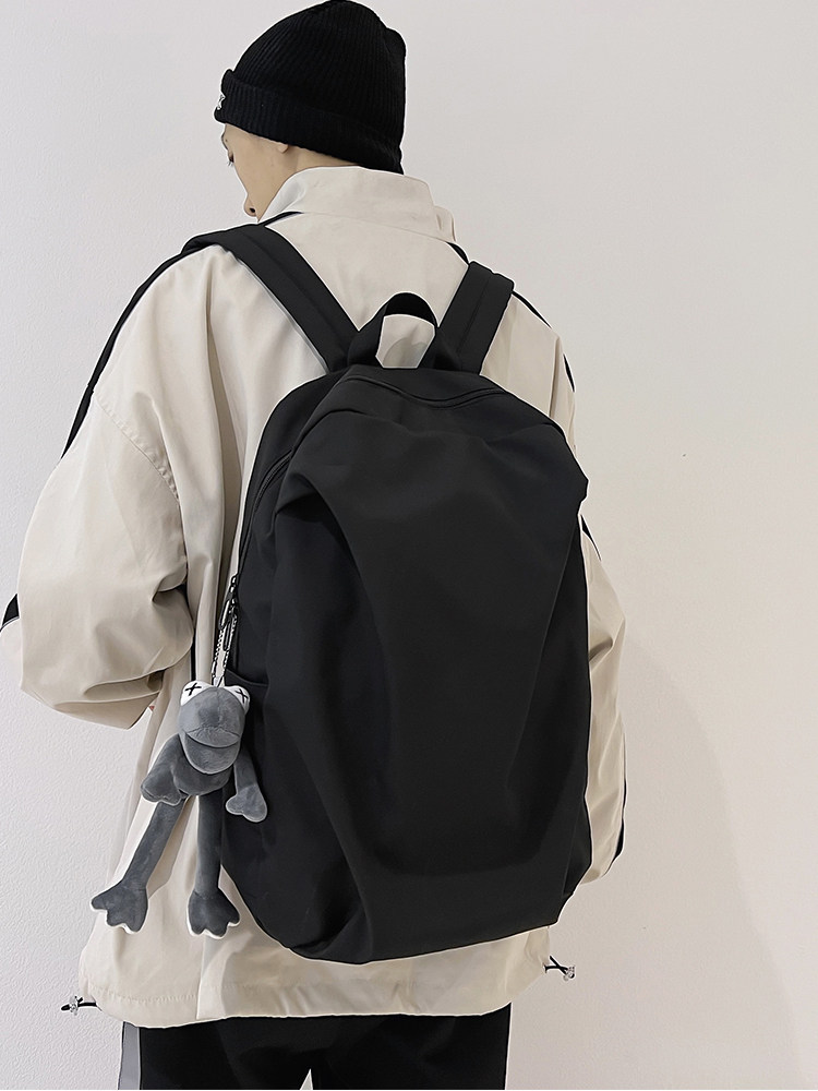 SCHOOL BAG MENS LARGE-CAPACITY CASUAL TRAVEL BACKPACK WOMENS KOREAN VERSION VERSATILE JUNIOR HIGH SCHOOL HIGH SCHOOL COLLEGE STUDENT BACKPACK MENS