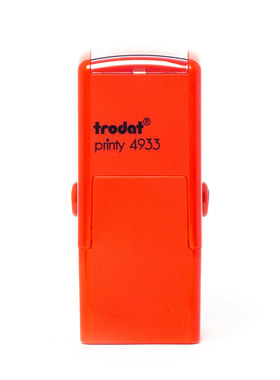 卓达印章/printy 4933/Trodat/回墨印/25x25MM/外壳材料