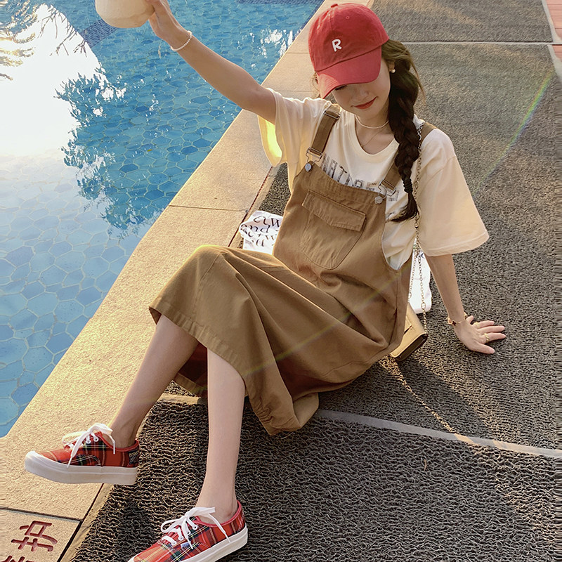 大货2022新款背带裙152-9281-P85-控价138,女装连衣裙,浙宝152