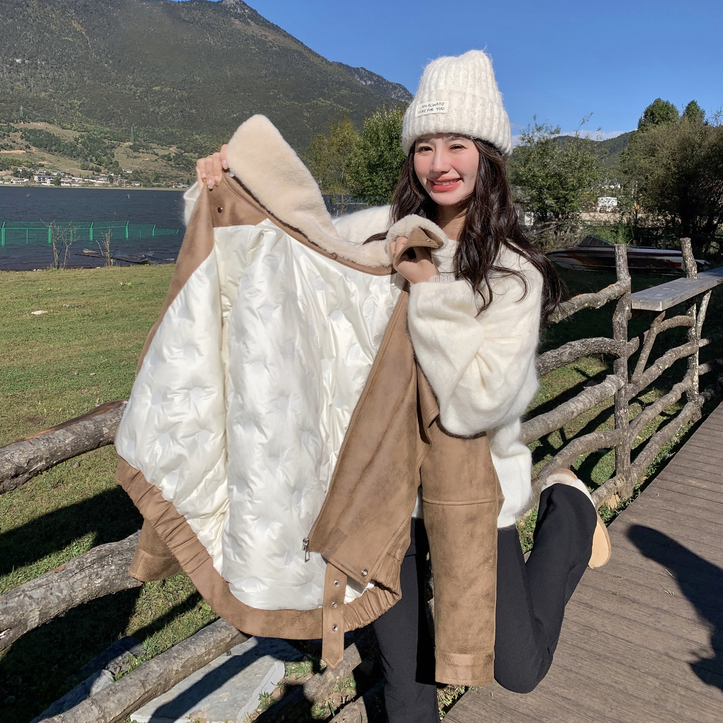 大货【新品】工艺麂皮绒152-7320-P295-428,女装羽绒服,浙宝152