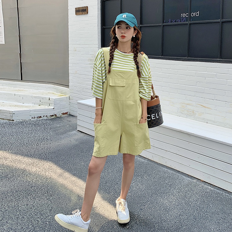 现货夏季背带裙152-9319--套装P125控价178裙P95-控价148，女装连体裤，浙宝152