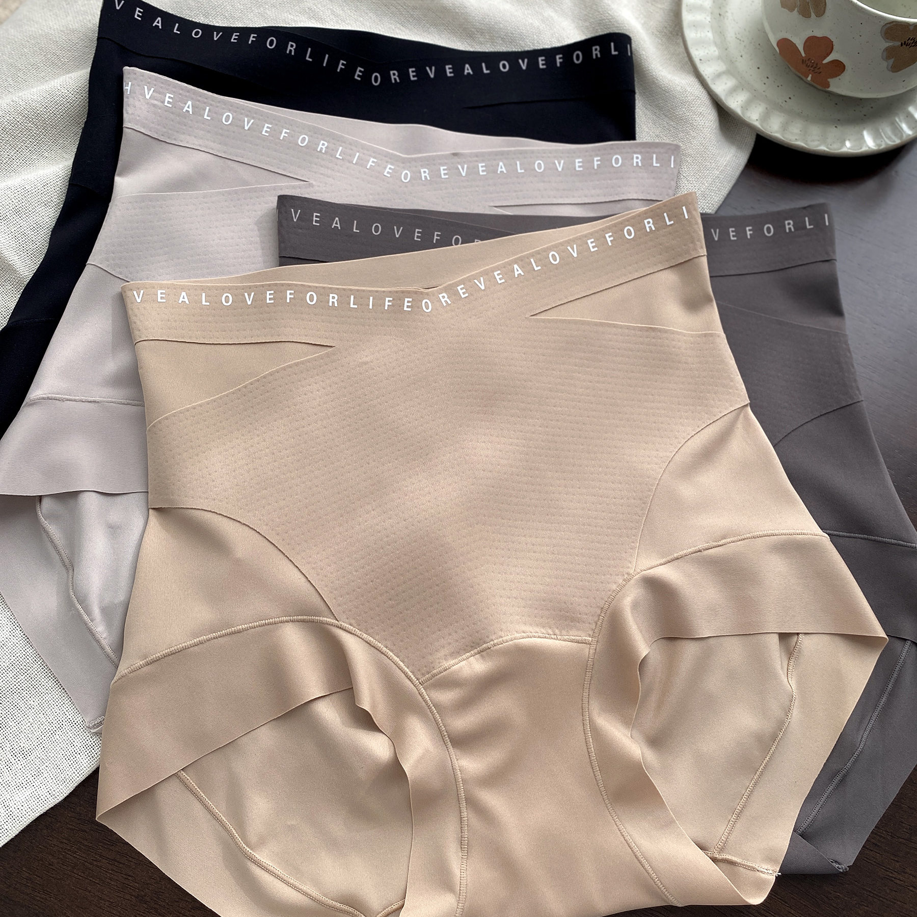 新款61461无痕包臀轻收腹裤女士塑身小蛮腰中高腰纯色三角裤短裤,女士内衣/男士内衣/家居服,女三角裤,淘宝优惠券,粉丝福利购,淘宝优惠卷