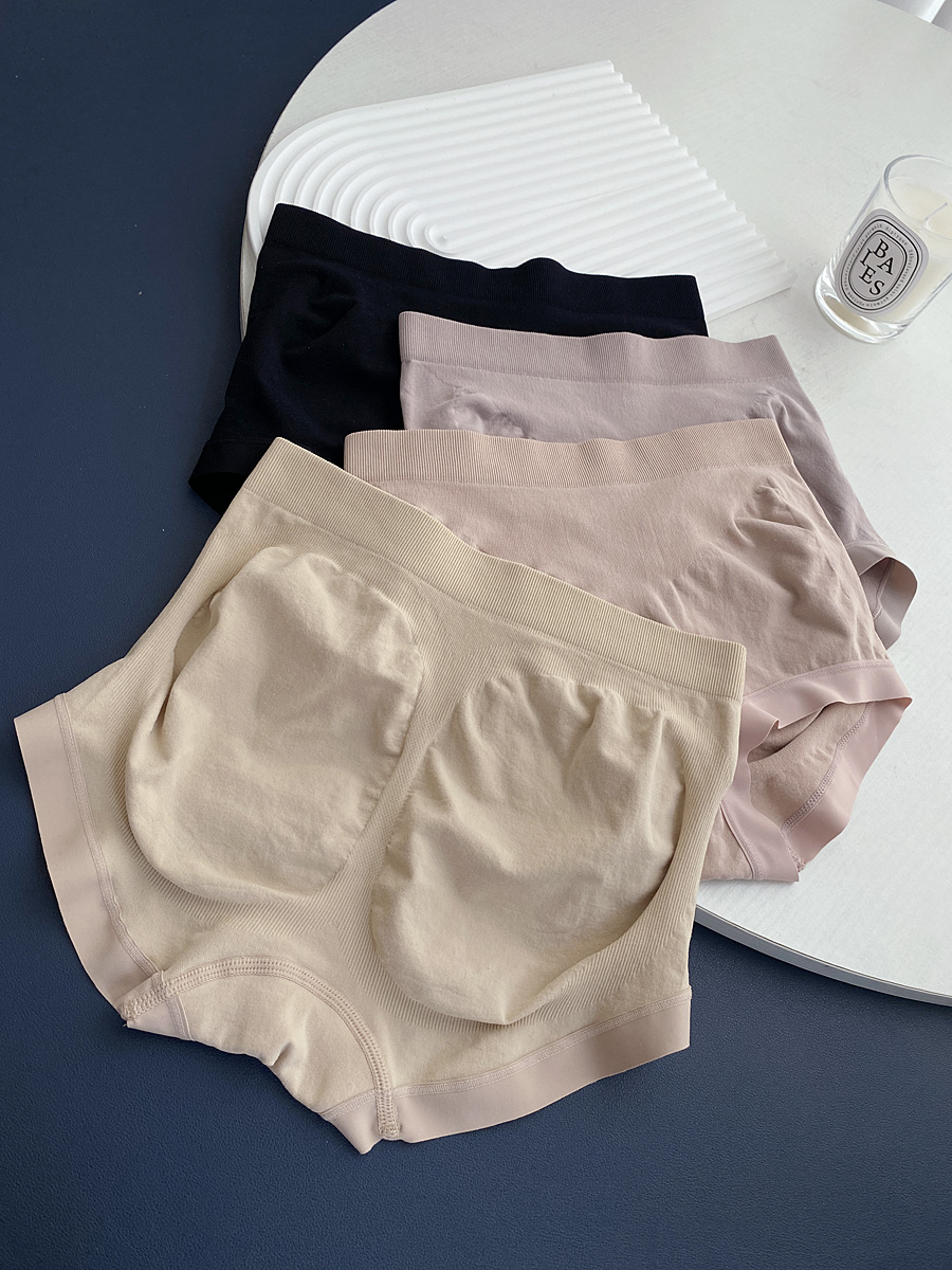 塞德纳收腹提臀无痕无缝平角内裤