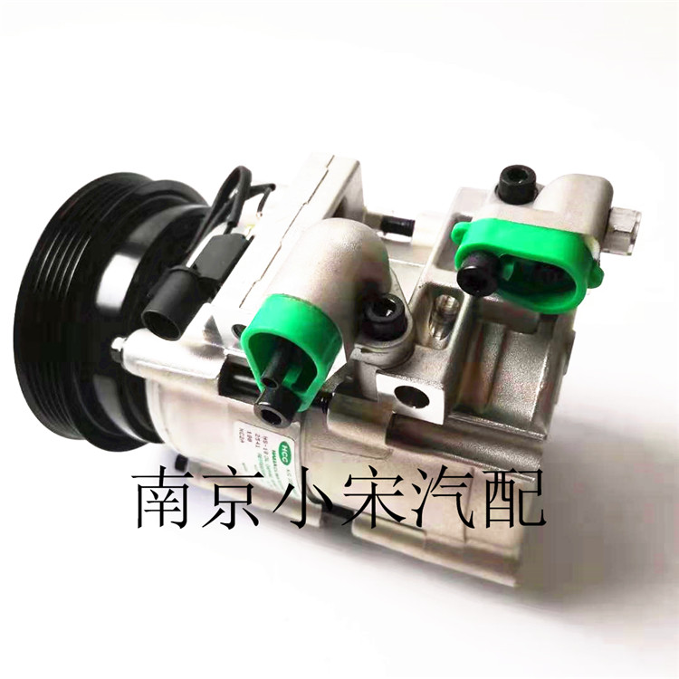 现代伊兰特索纳塔朗动瑞纳悦动名图ix35索八途胜空调压缩机冷却泵