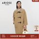 艾诺丝雅诗冬新100纯羊毛双面呢大衣外套中长款 女11022329