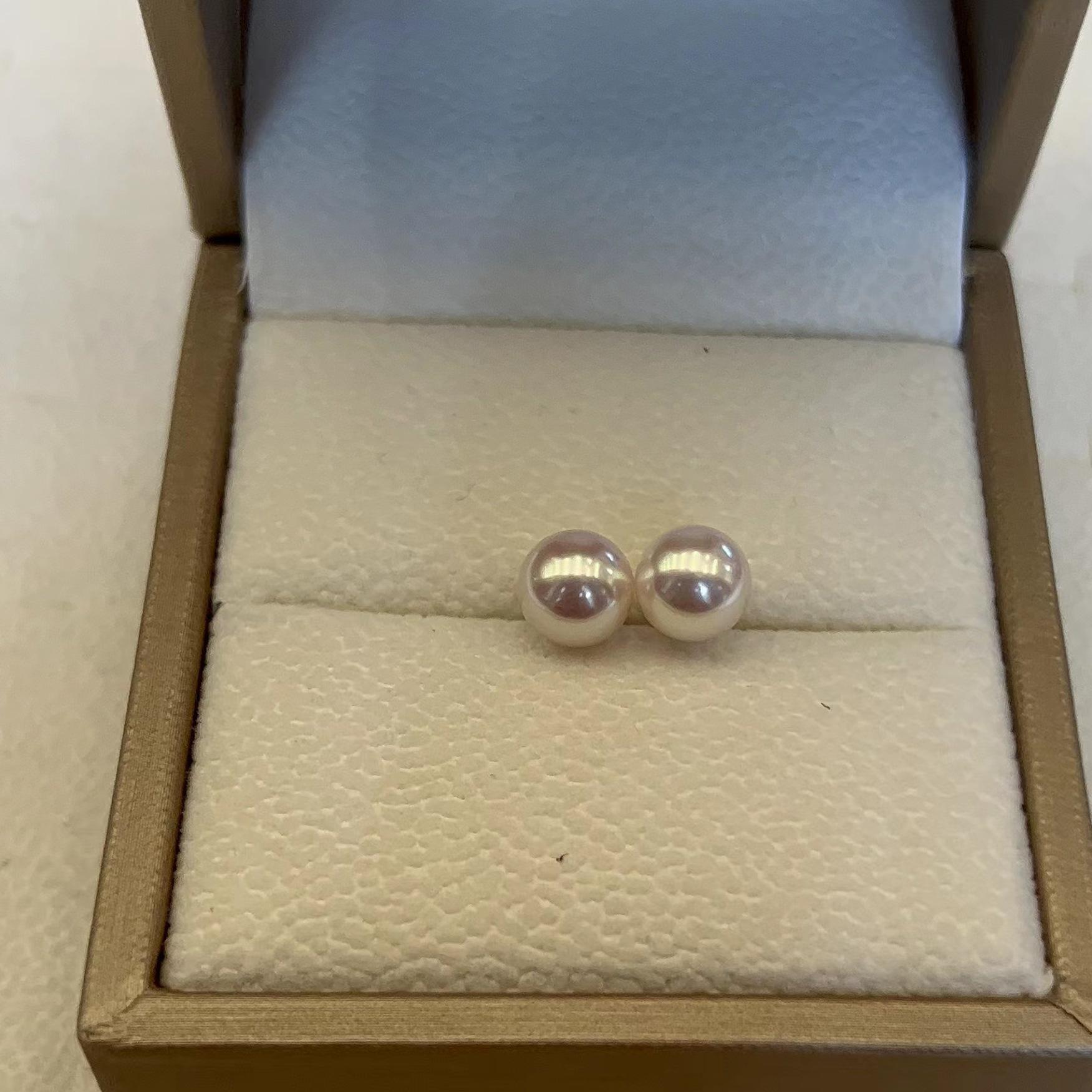 施华洛施家珍珠耳钉女法式fever