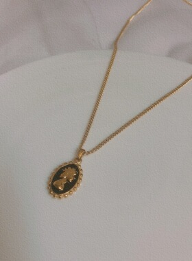 滴胶复古礼物冷淡风锁骨链送女友