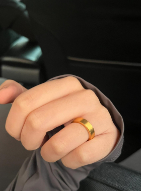 无忧戒指～大气又明媚古典款粗款