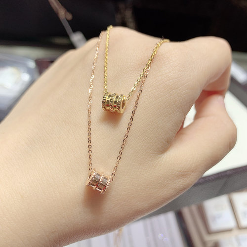 小巧精致时来运转项链