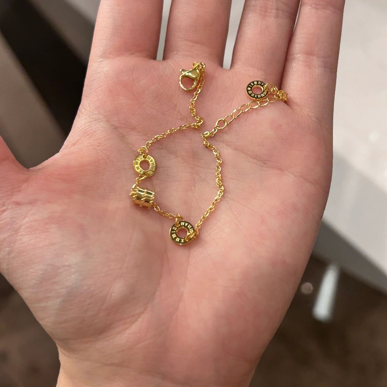 金灿灿小蛮腰手链高级感手饰