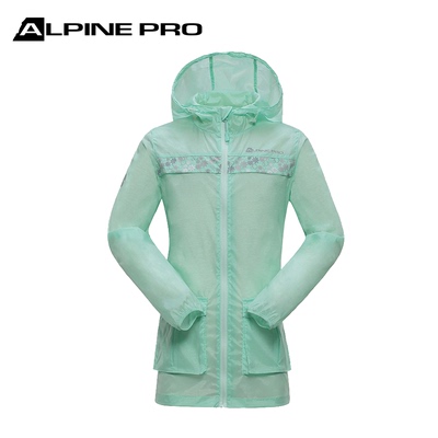 Alpine children's anti-snoring boys and girls summer breathable light hooded clothing skin windbreaker outdoor sweatshirt