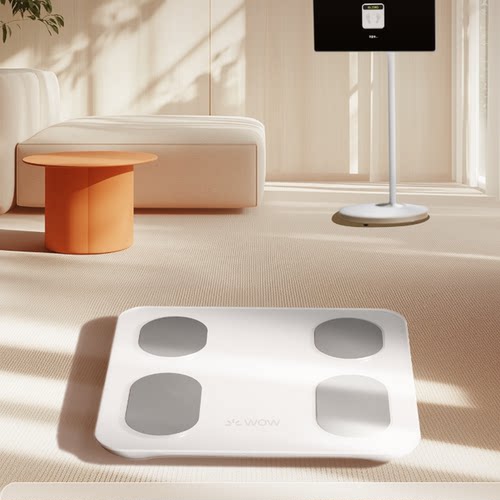 天猫精灵哇哦智能体脂秤家用小型高精度 体重管理年 可联动闺蜜机