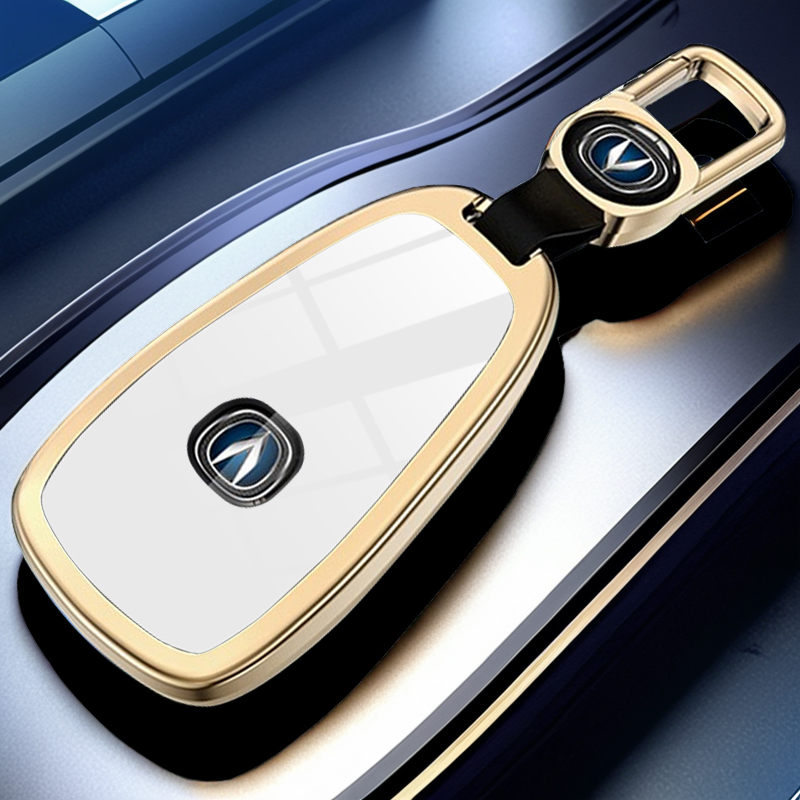 26款长安cs75plus钥匙套逸动cs55深蓝s05/s07车univ/高档金属壳扣