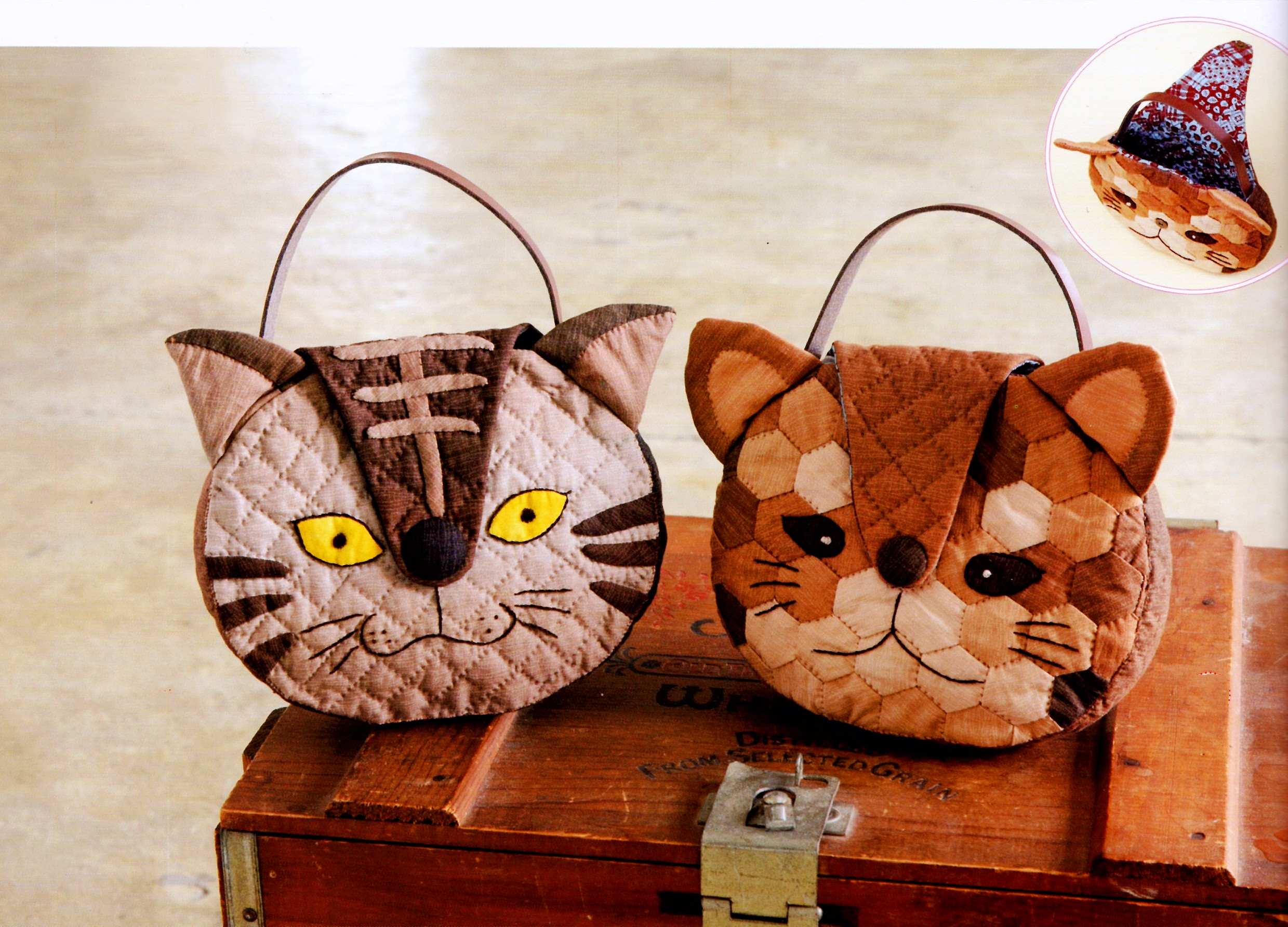 图纸 手工布艺DIY 实物1:1图纸T769  两个包图纸复印件不是成品