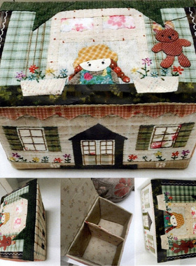 图纸 手工布艺DIY 实物1:1图纸T1060 韩文图纸复印件 没成品