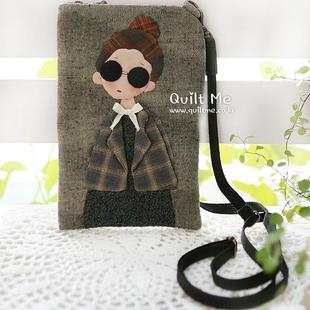 图纸 手工布艺DIY 实物1:1图纸T154 韩文图纸复印件没翻译 没成品