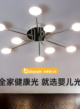 德国柏曼护眼客厅吸顶灯2026年新款大气主灯现代简约轻奢卧室灯具