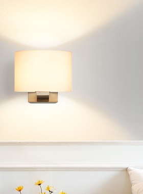德国柏曼主卧床头全光谱阅读壁灯简约客厅墙灯卧室轻奢高级感灯具