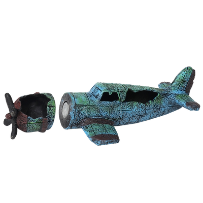 磁吸飞机鱼缸造景套餐