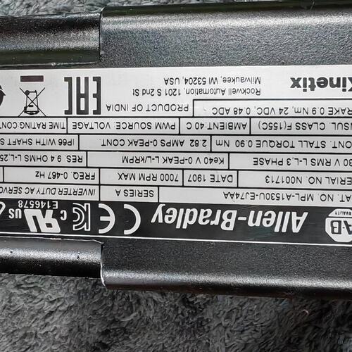 价Allen-Bradley伺服电机MPL-A1530U-EMPL-A1510U-EMPL-A1520U-E